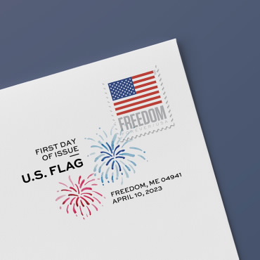 USPS U.S. Flag 2023 Forever Stamps Book of 20 