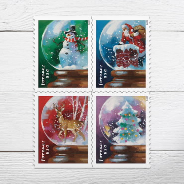 USPS Forever Stamps: Colorful Celebrations - Booklet of 20 Stamps