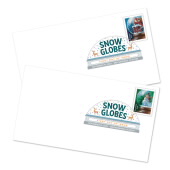 Snow Globes Digital Color Postmark image