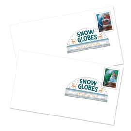 Snow Globes Digital Color Postmark