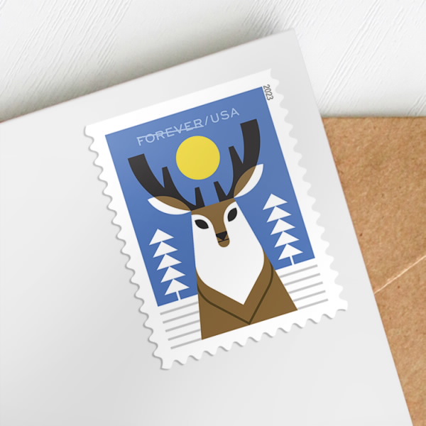 Winter Woodland Animals Stamps | USPS.com