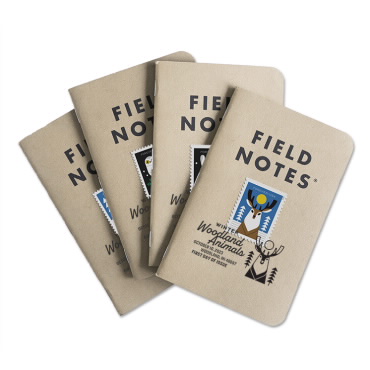 Winter Woodland Animals Field Notes Notebooks