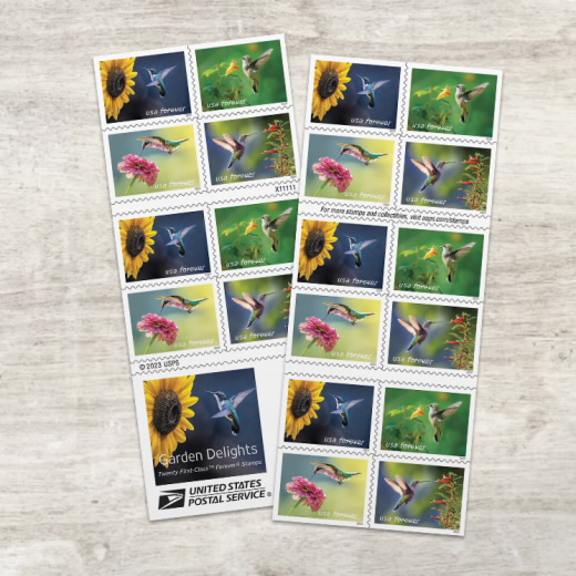 Garden Delights Stamps