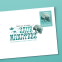 Save Manatees Digital Color Postmark