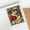 Christmas Madonna and Child Stamps