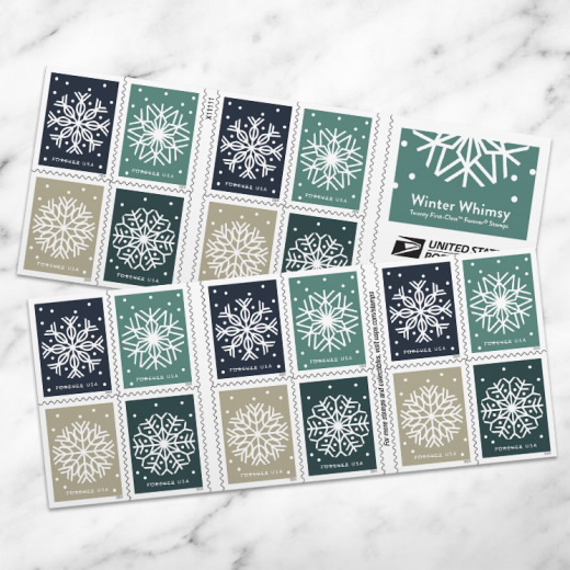 Winter Whimsy Stamps