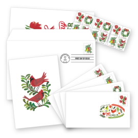 Holiday Cheer Stamp Ceremony Memento