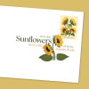 Sunflowers Digital Color Postmark