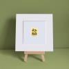 Sunflowers Matted Stamp