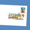 A Day at the Beach Digital Color Postmarks