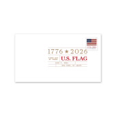 U.S. Flag 2026 Digital Color Postmark, Stamp from Book of 20 image