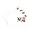 Squirrels & Chipmunks in Snow Digital Color Postmarks