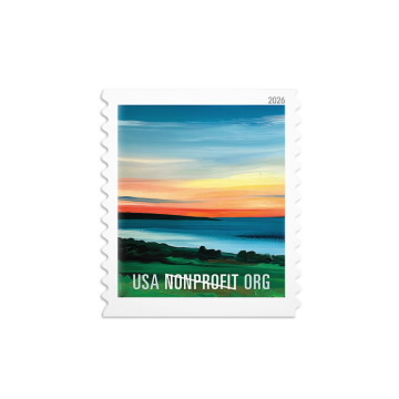 Summer Sunset Nonprofit Stamps, Coil of 3,000