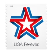 Star Ribbon Stamps image