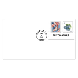 Blueberries First Day Cover (Coil of 10,000)