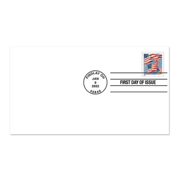 U.S. Flags 2022 First Day Cover (Coil of 10,000)