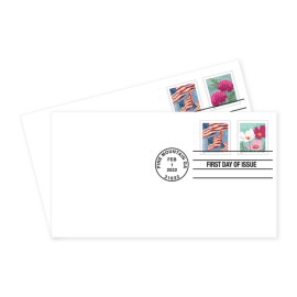 Butterfly Garden Flowers First Day Cover (Coil of 10,000)