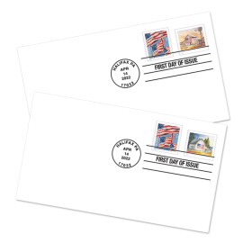 Presorted Flags on Barns First Day Cover (Coil of 10k)