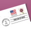 Fringed Tulip First Day Cover, Stamp from Coil of 10,000