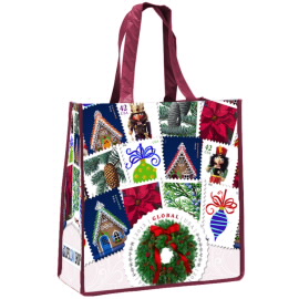 Holiday Collage Tote Bag