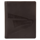 Sonic Eagle™ Leather Passport Wallet, Brown image