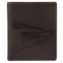 Leather Passport Wallet: Brown (Sonic Eagle®)