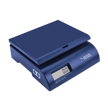 Digital 50 lb x 0.2 oz Postal Table Shipping Mail Scale with Large Display,  Envelope Stand and USB Power Cable