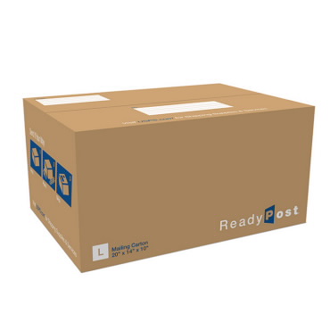 ReadyPost 20 in x 14 in x 10 in Mailing Carton