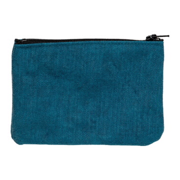 Teal Mailbag Coin Pouch