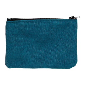 Teal Mailbag Coin Pouch 