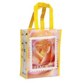 Peace Rose Small Tote Bag