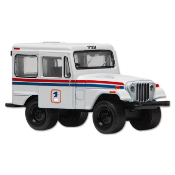 1971 USPS Jeep Toy, White
