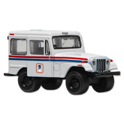 1971 USPS Jeep Toy, White