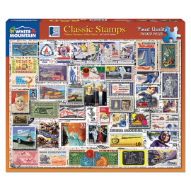 Classic Stamps - 550 Piece Jigsaw Puzzle