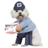 U.S. Mail Carrier Dog Costume image