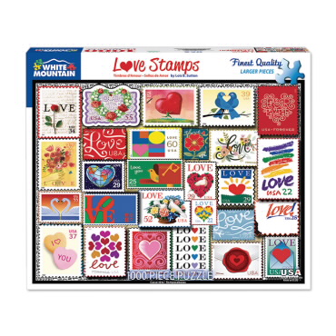Love Stamps - 1,000 Piece Jigsaw Puzzle