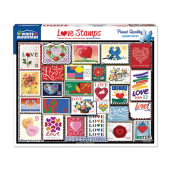 Love Stamps - 1,000 Piece Jigsaw Puzzle image