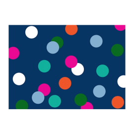 Dots on Blue Notecards