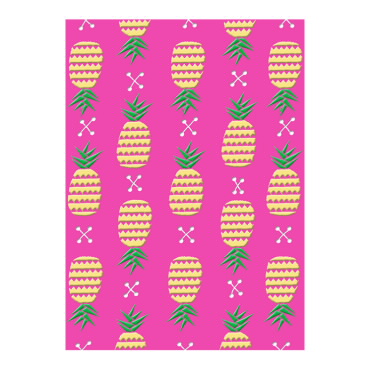 Pineapple Notecards