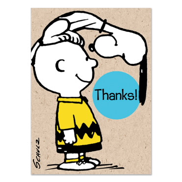 Peanuts Thank You Usps Com