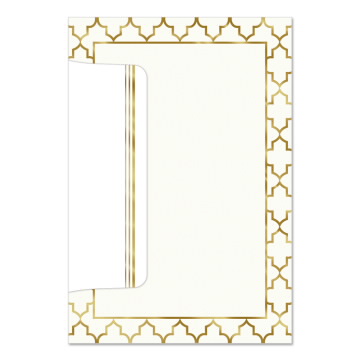 Gold Lattice Cards