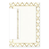Gold Lattice Notecards image
