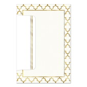 Gold Lattice Notecards image