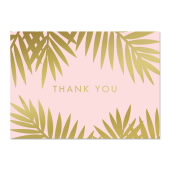 Gold Palm Notecards image