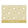 Gold Geometric Cards