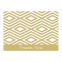 Gold Geometric Notecards