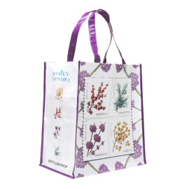 Winter Berries Tote Bag