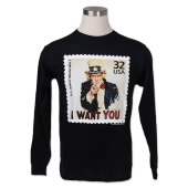 I Want You Stamp Long-Sleeve Shirt image