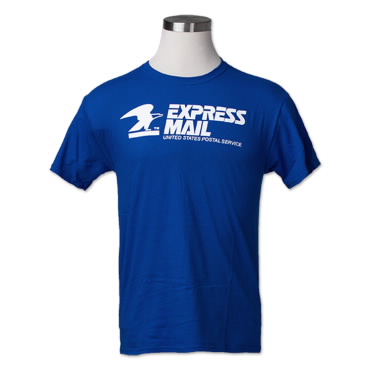 Blue Express Mail T-Shirt