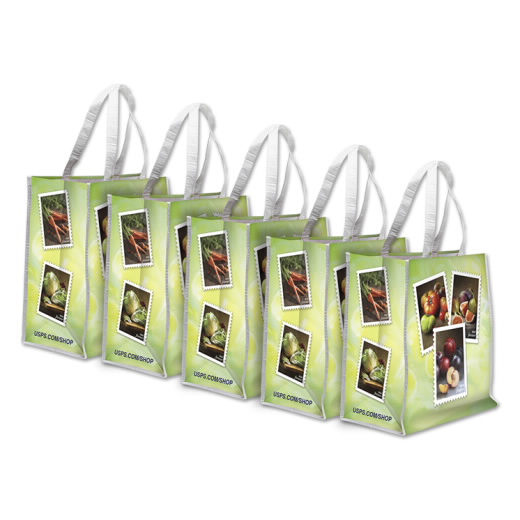 Fruits & Flowers and Vegetables Tote Bags